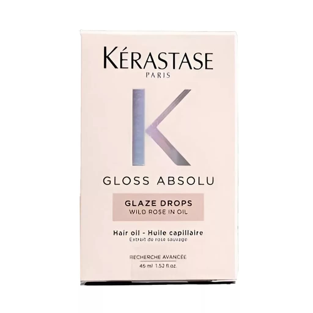 روغن مو براق کننده و ضد وز شگفت انگیز کراستاس حاوی گل رز وحشی مدل GLOSS ABSOLU