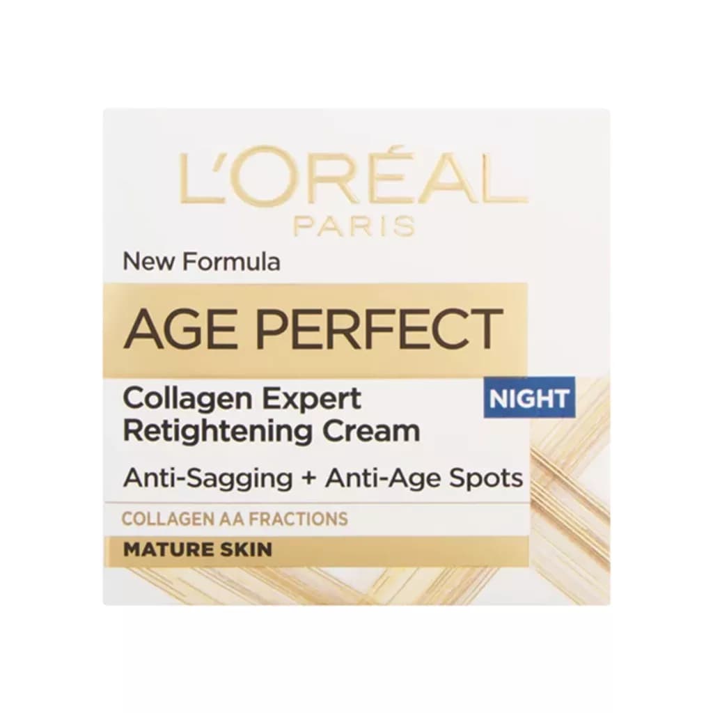 کرم ضد چروک شب لورآل( لوریل ) مدل age perfect +50 — تصویر ۲