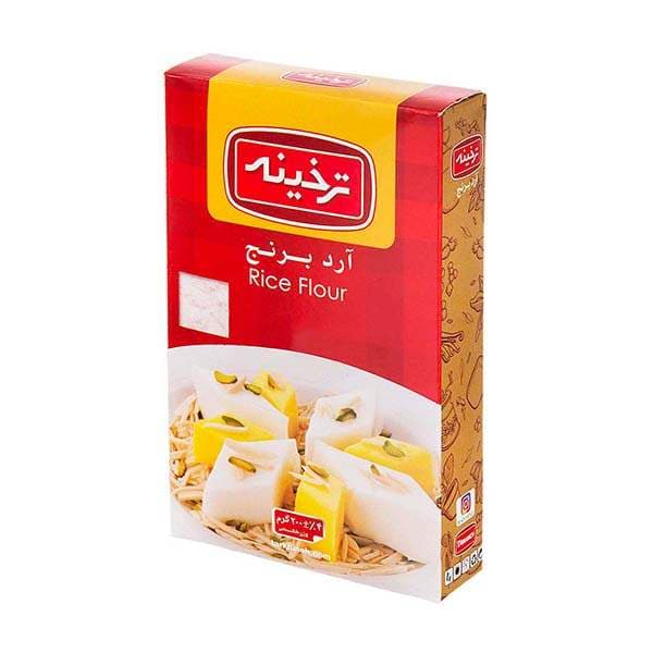 آرد برنج 200 گرمی ترخینه در کارتن 6 عددی