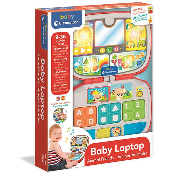 لپ‌تاپ آموزشی Clementoni مدل Baby