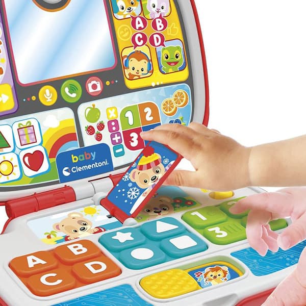 لپ‌تاپ آموزشی Clementoni مدل Baby — تصویر ۳