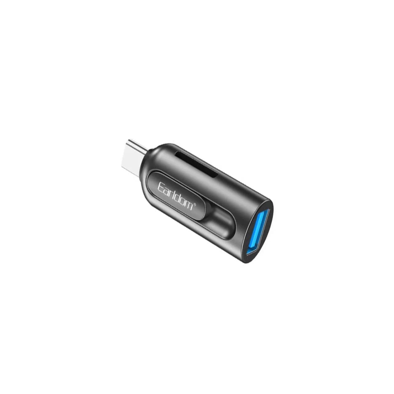 رم ریدر و Earldom USB TO Type-C OTG مدل ET-OT98 – خاکستری