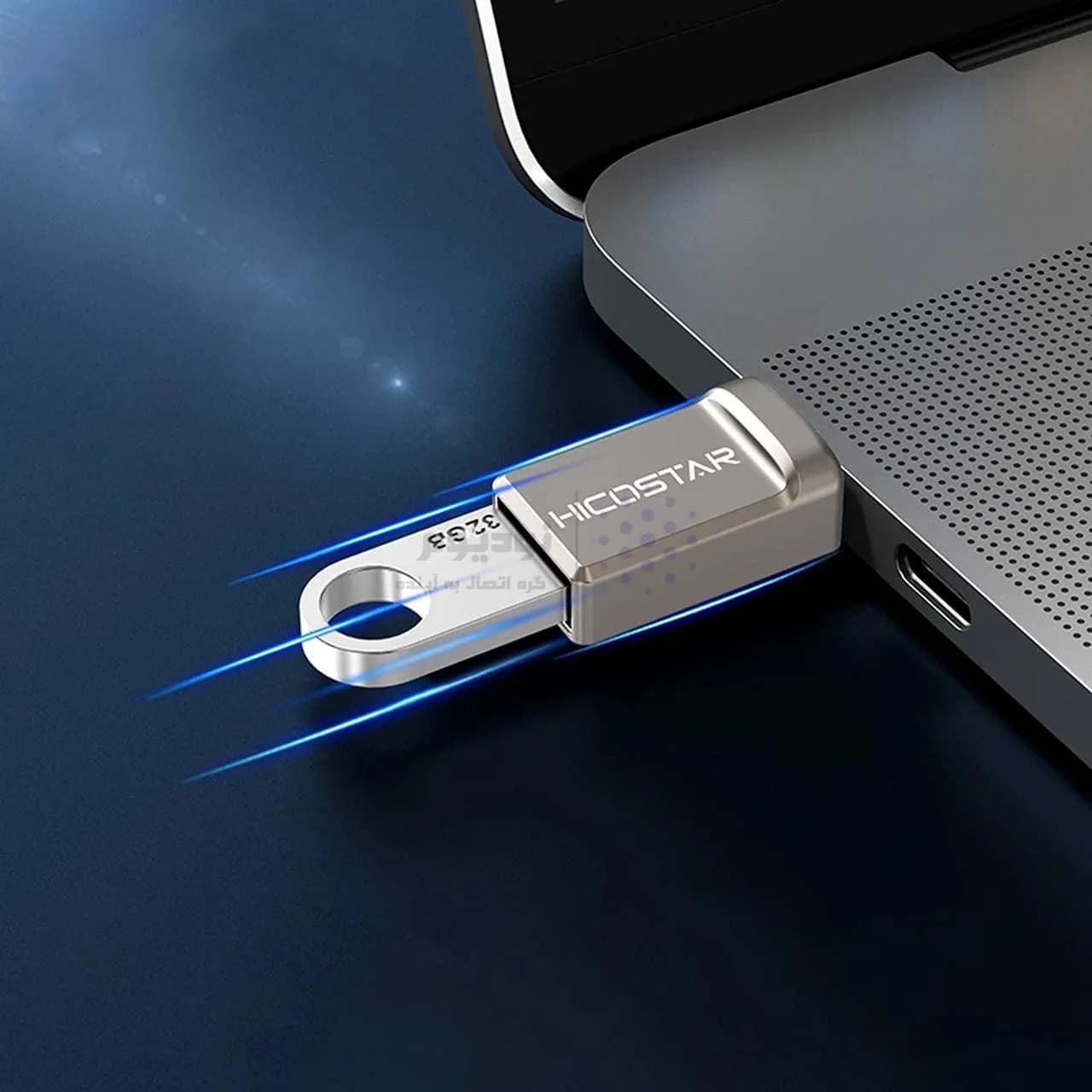 تبدیل Hicostar OTG Lightning TO USB3.0 مدل HS-T26i – خاکستری — تصویر ۲