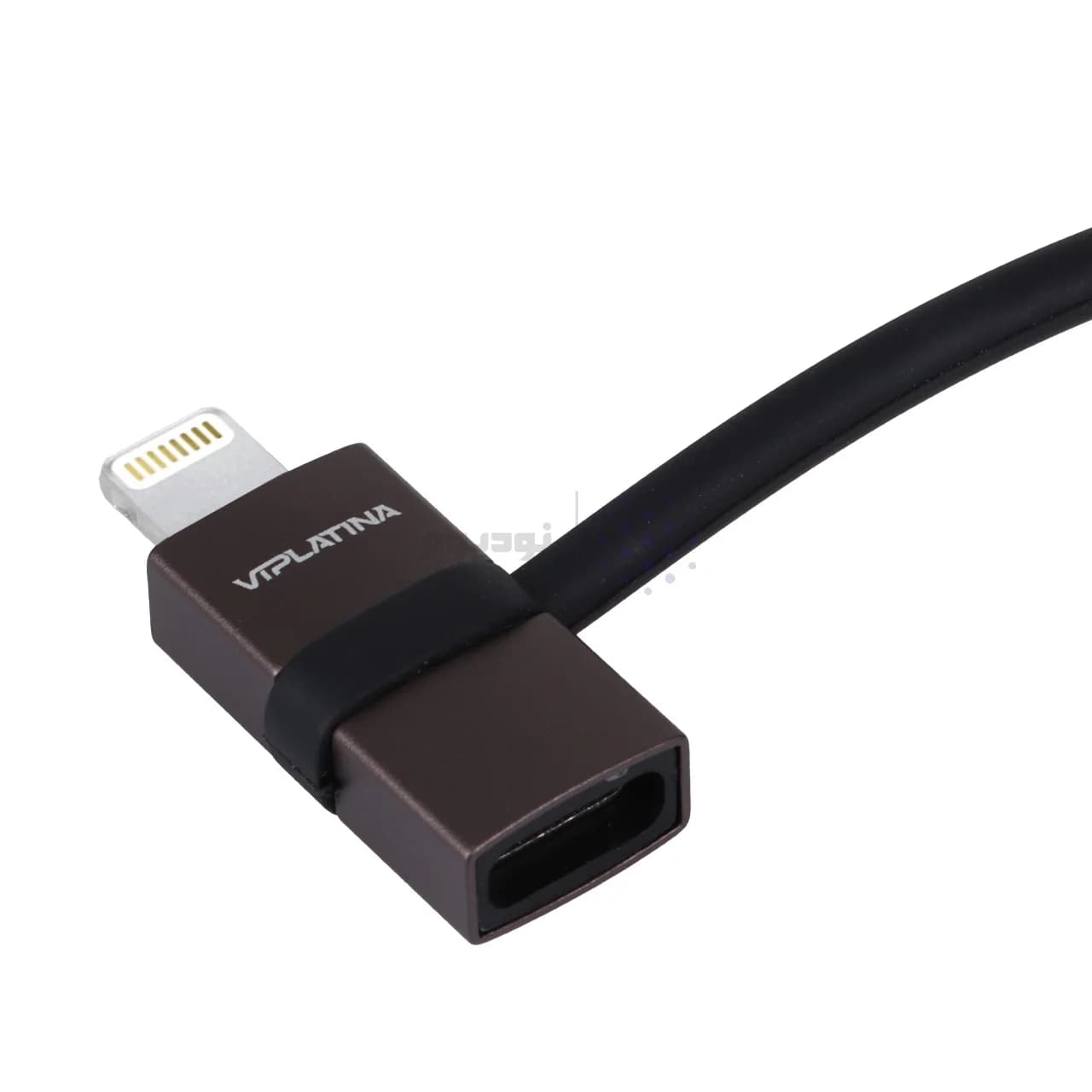 تبدیل VIPLATINA Lightning To USB-C مدل VX17 27W – مشکی (گارانتی 18 ماه تعویض نیکان همراه) — تصویر ۳