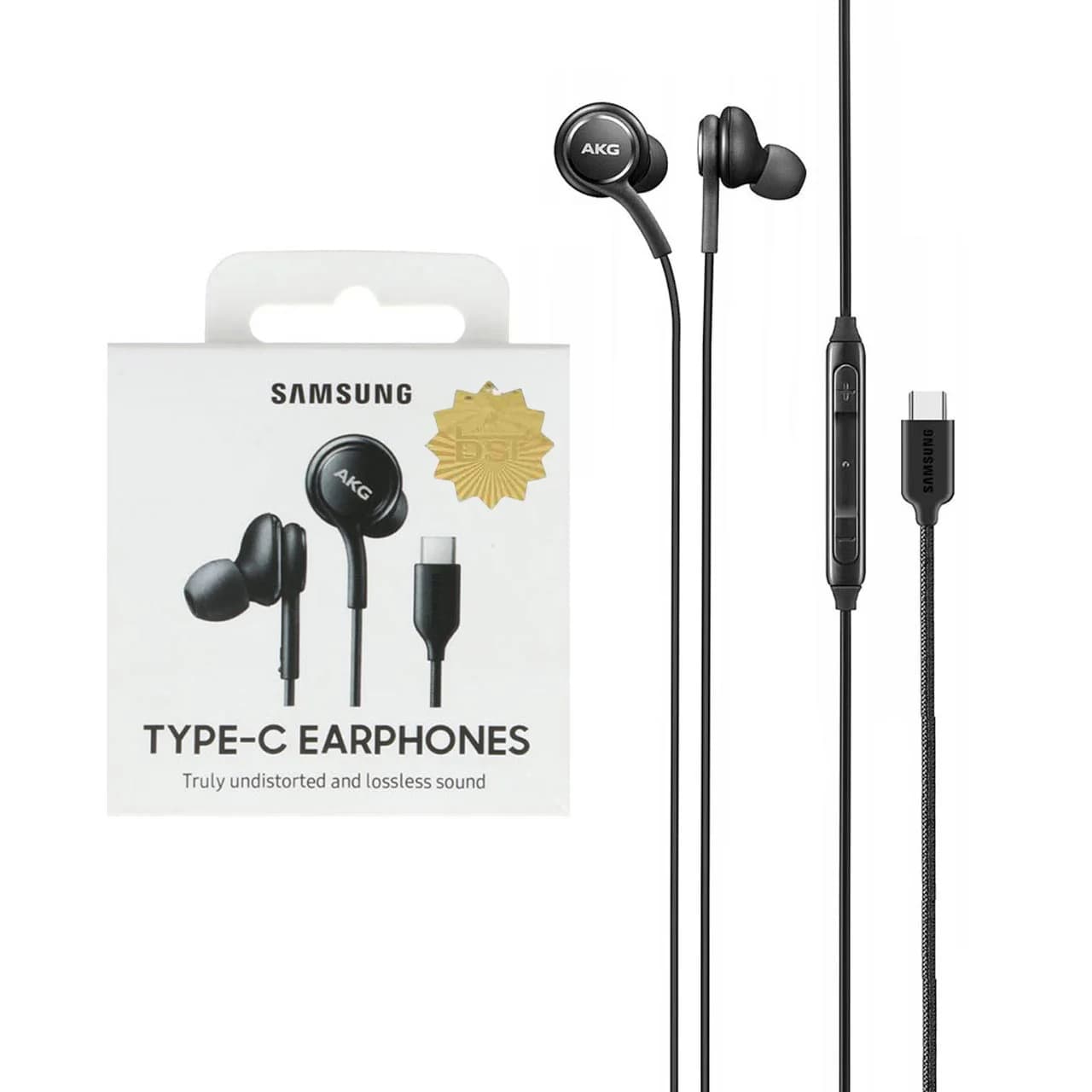 هندزفری با سیم با پورت Type-C سامسونگ AKG مدل Note 10/20 – مشکی – DST (گارانتی شش ماهه) – High Copy