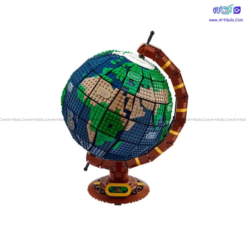 لگو کره زمین طرح the globe مدل 66980 — تصویر ۴