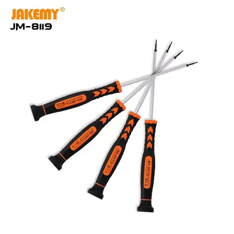 پیچ گوشتی چهارسو جک می مدل JAKEMY JM-8119 سایز 1.5mm — تصویر ۴