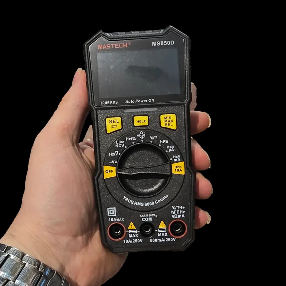 مولتی متر دیجیتال مستک مدل MASTECH MS850D — تصویر ۶