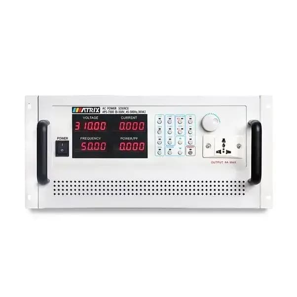 منبع تغذیه AC دیجیتالی تک فاز قابل برنامه ریزی ماتریکس مدل MATRIX APS-7300