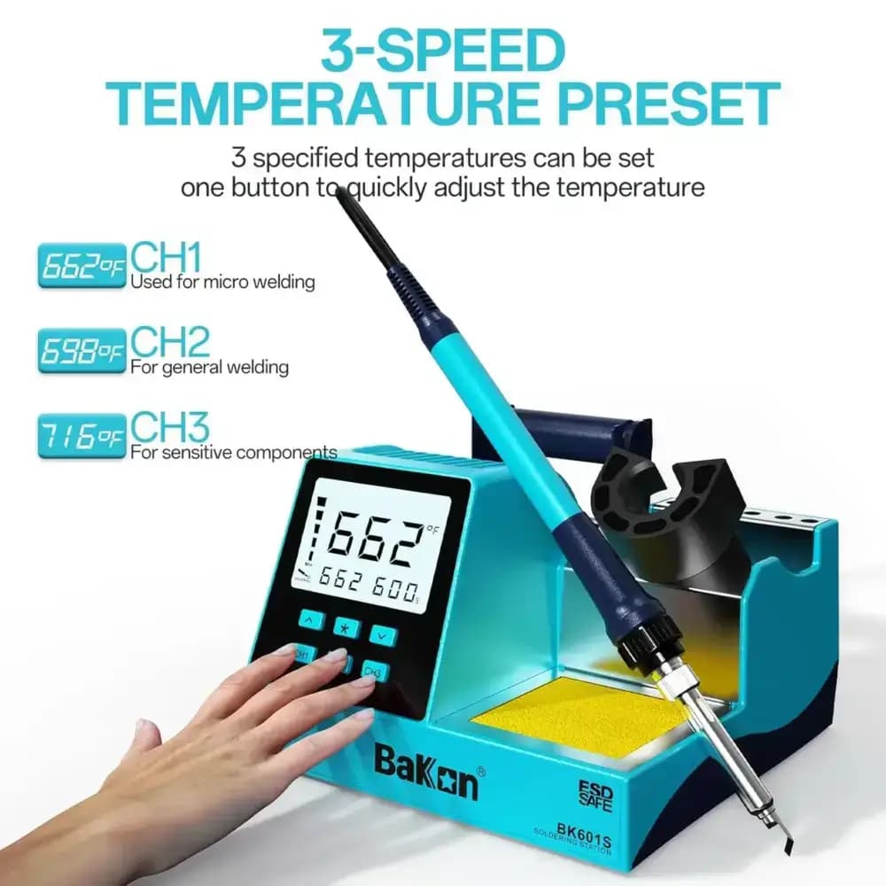 هویه رومیزی باکون مدل Bakon BK-601S — تصویر ۲