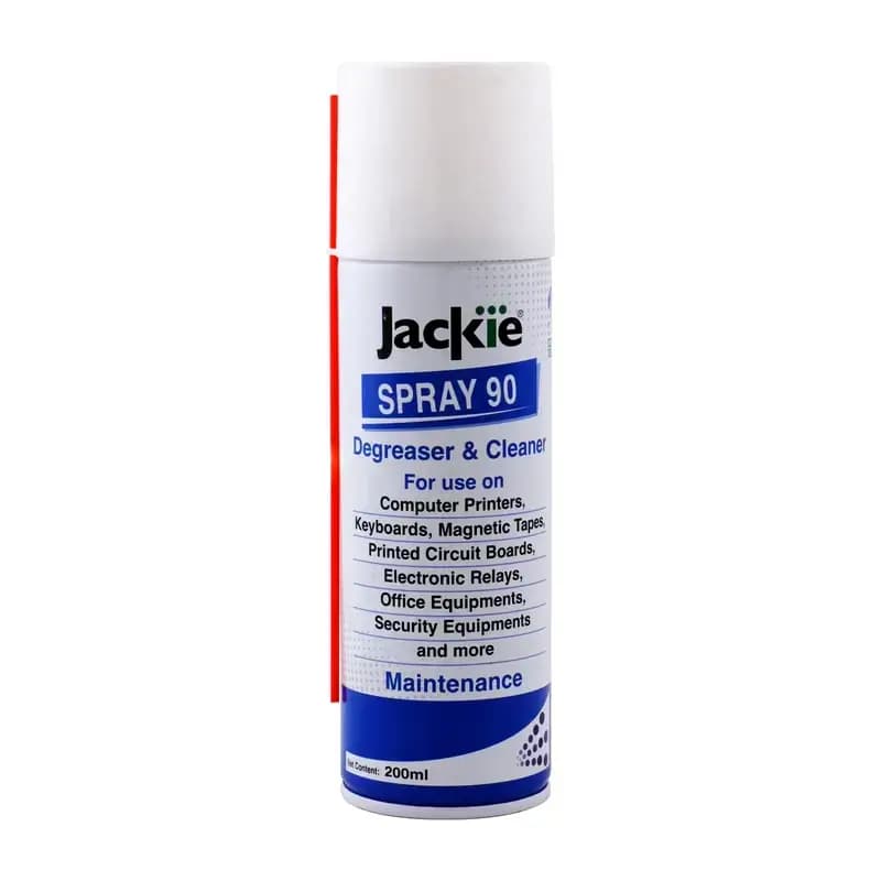 اسپری خشک جکی مدل Degreaser کد 90 حجم 200 میلی لیتر کارتن 12 عددی — تصویر ۲