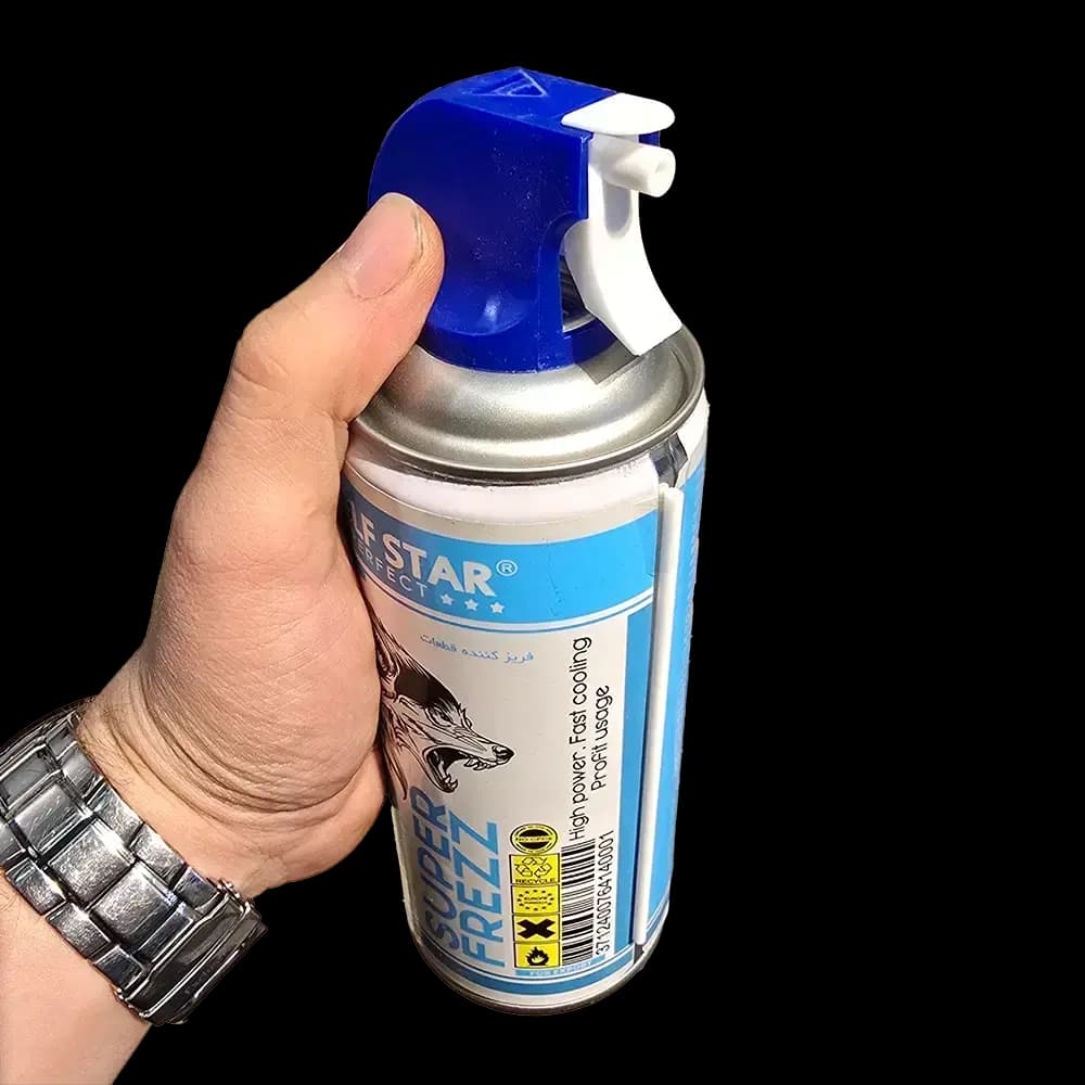 اسپری فریز ولف استار مدل WOLF STAR SUPER FREEZE حجم 400 میلی لیتر — تصویر ۵