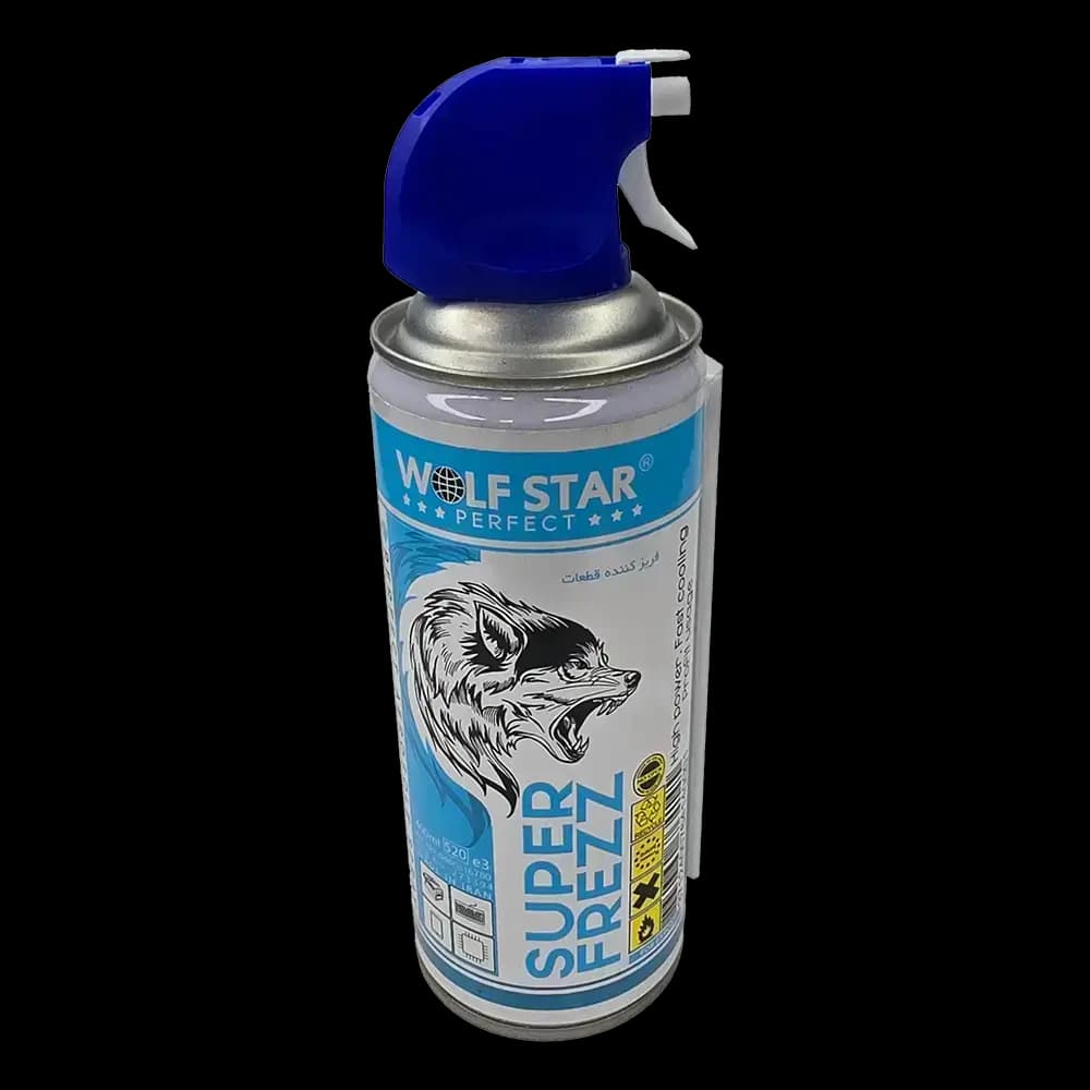 اسپری فریز ولف استار مدل WOLF STAR SUPER FREEZE حجم 400 میلی لیتر