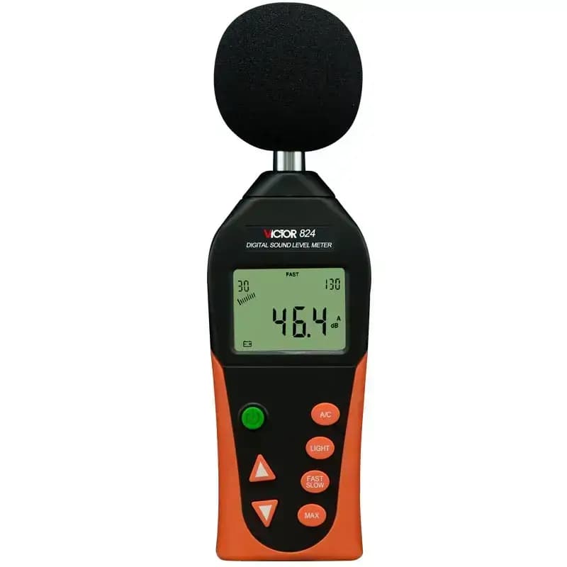 صوت سنج دیجیتال ویکتور مدل VICTOR 824