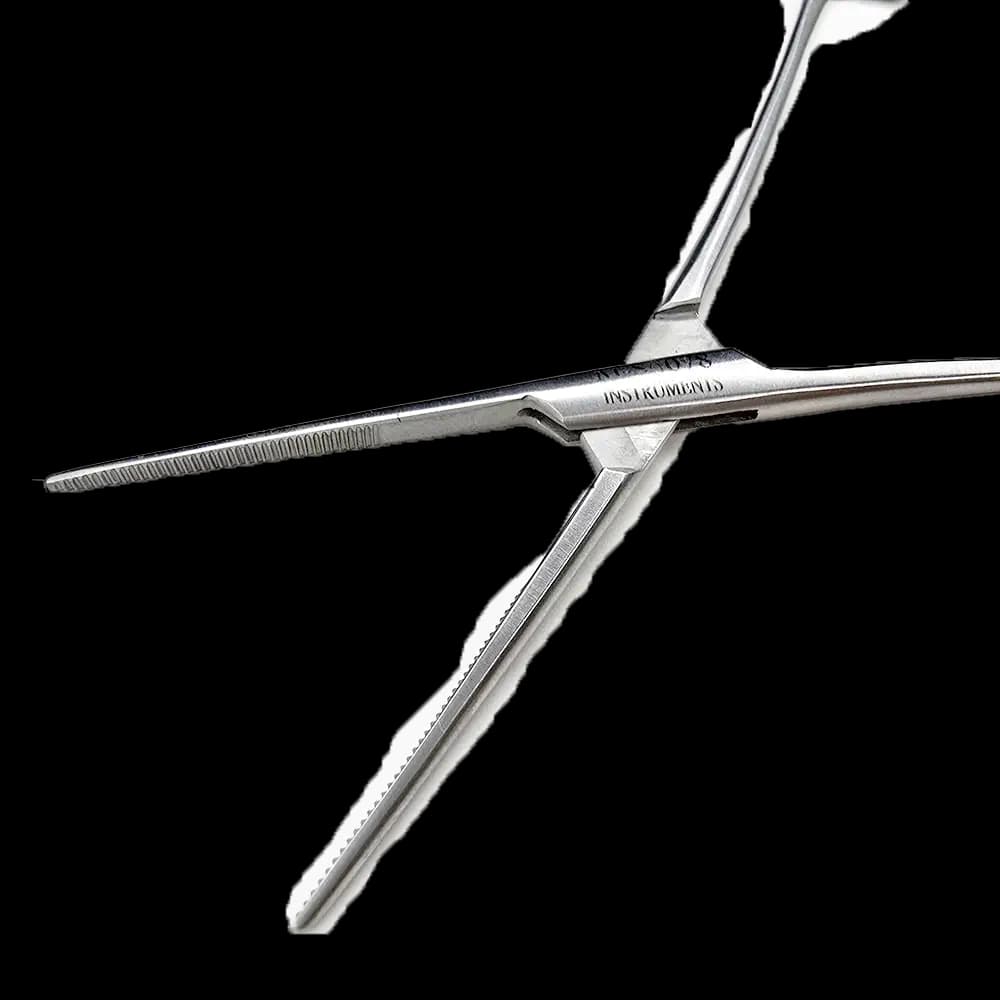 پنس مدل هموستات مستقیم کد Hemostat forceps STRAIGHT 16CM — تصویر ۴