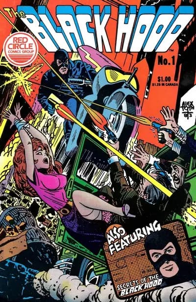 دانلود کمیک The Black Hood #1 – 3 (1983)