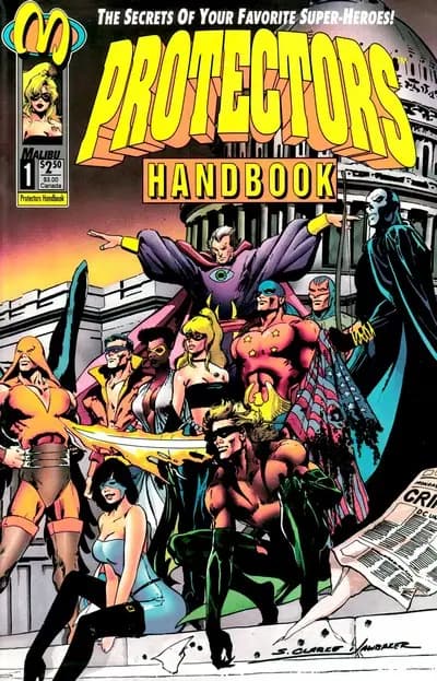 دانلود کمیک Protectors Handbook #1 (1992)