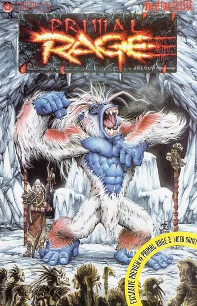 دانلود کمیک Primal Rage #1 – 4 (1996-1997)