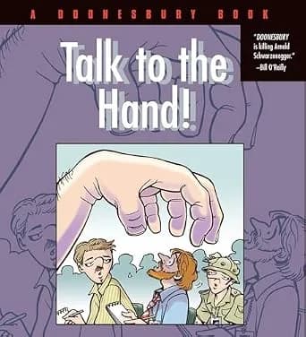 و دانلود نسخه کامل کتاب زبان اصلی Talk to the Hand: A Doonesbury Book | دانلود کتاب خارجی