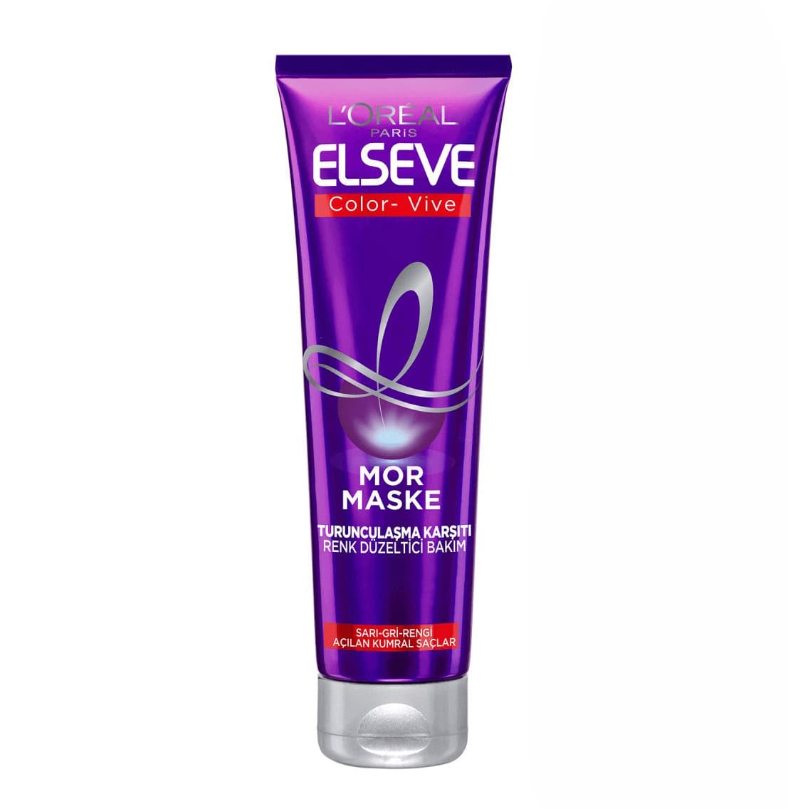 ماسک ضد زردی و قرمزی مو لورال LOREAL مدل Color Vive حجم 150 میل