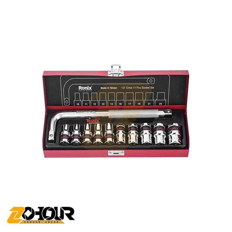 جعبه بکس 11 عددی تایوان رونیکس مدل Ronix RH-2610 — تصویر ۲