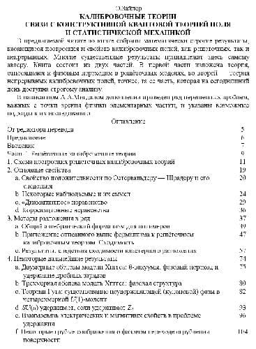 دانلود کتاب Калибровочные теории связи с конструктивной квантовой теорией поля и статистической механикой
