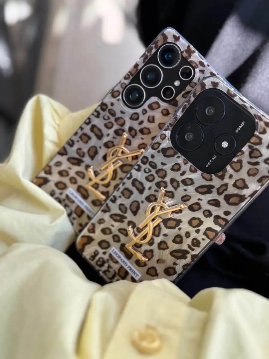 قاب براش yves saint laurent leopard سامسونگ و شیائومی (کدC2166) — تصویر ۳