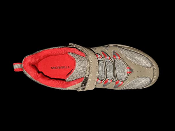 کفش اسپرت و پیاده‌روی مرل MERRELL طوسی قرمز — تصویر ۳