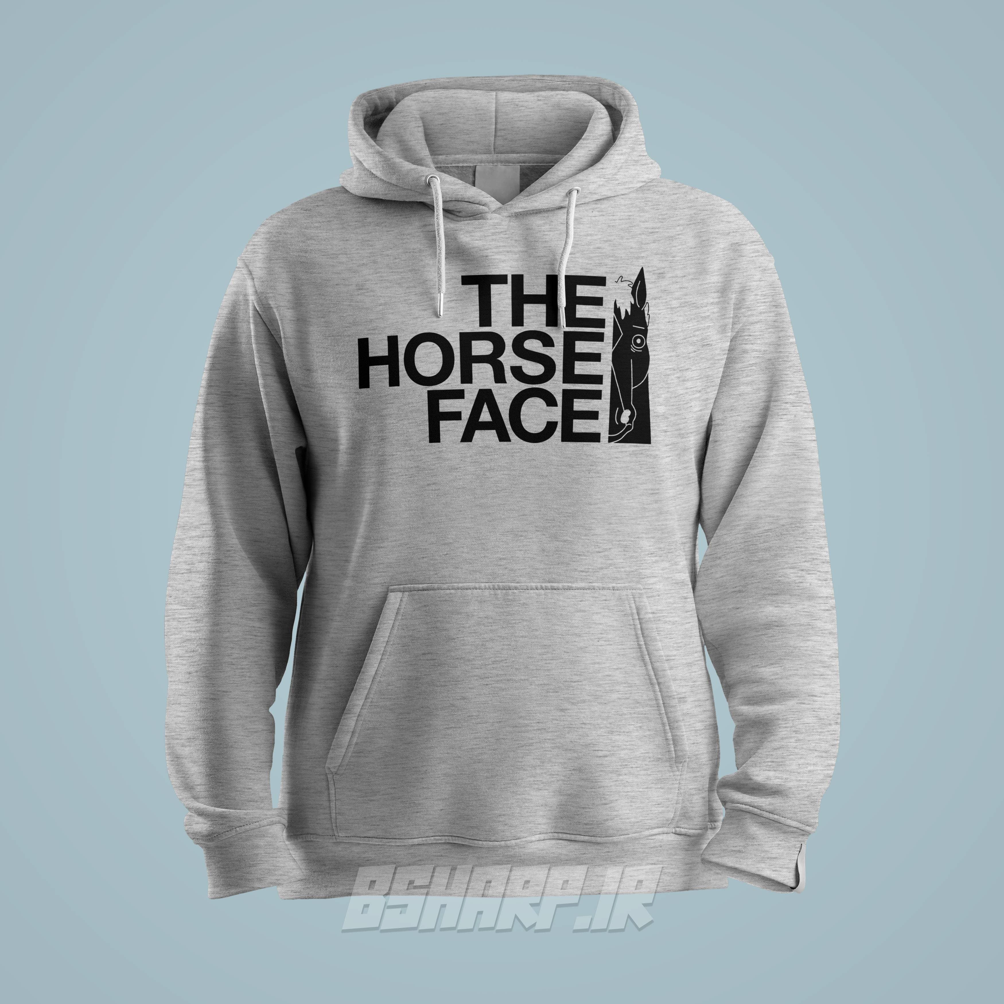 هودی Bojack Horseman طرح The Horse Face — تصویر ۳