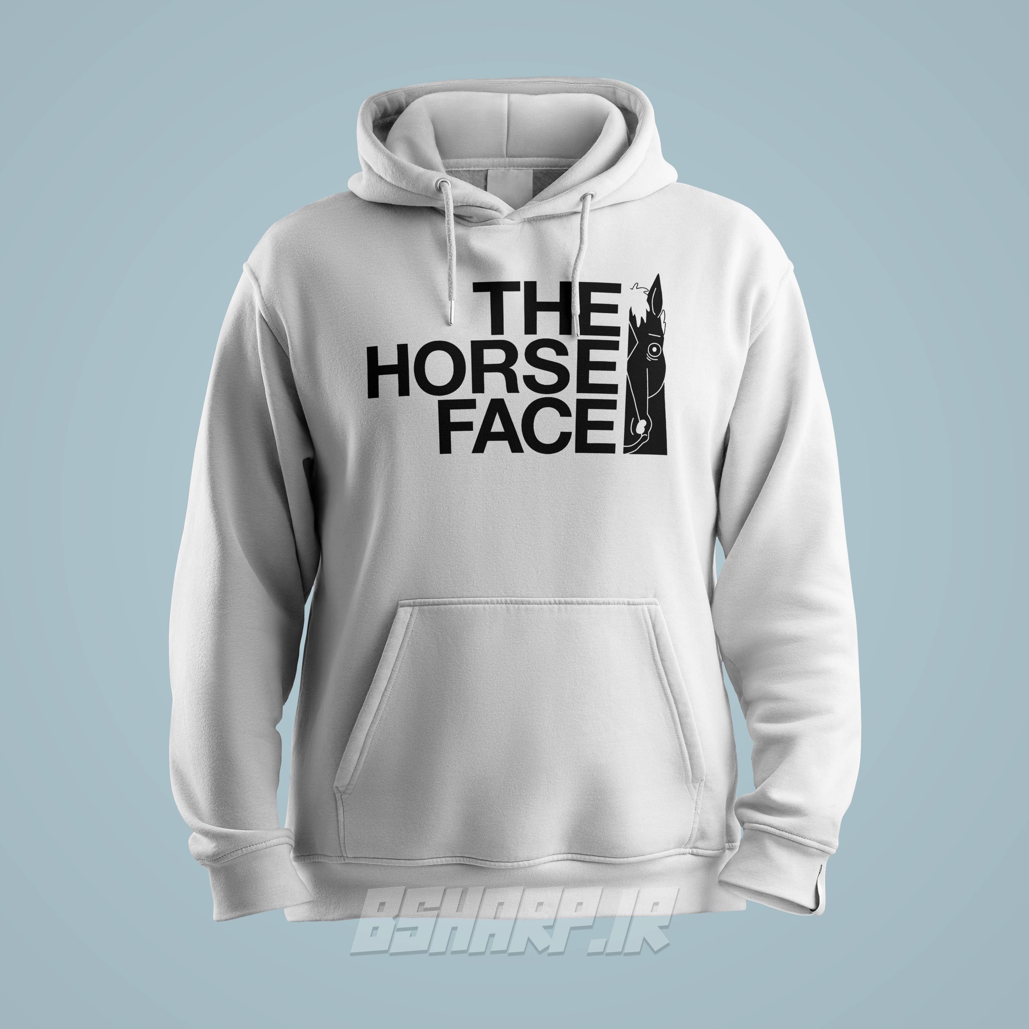 هودی Bojack Horseman طرح The Horse Face — تصویر ۲