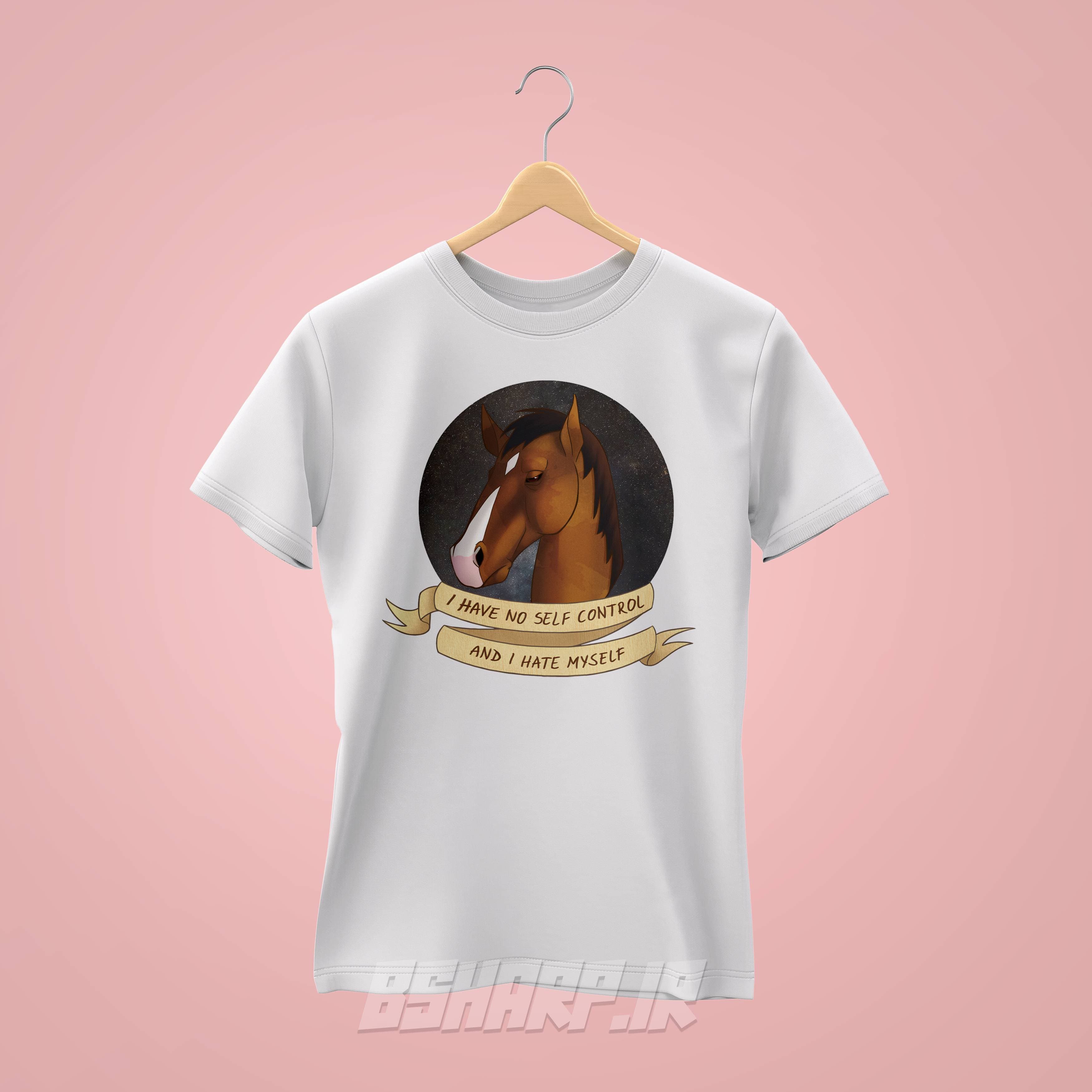 تیشرت Bojack Horseman طرح I Have No Self Control — تصویر ۲