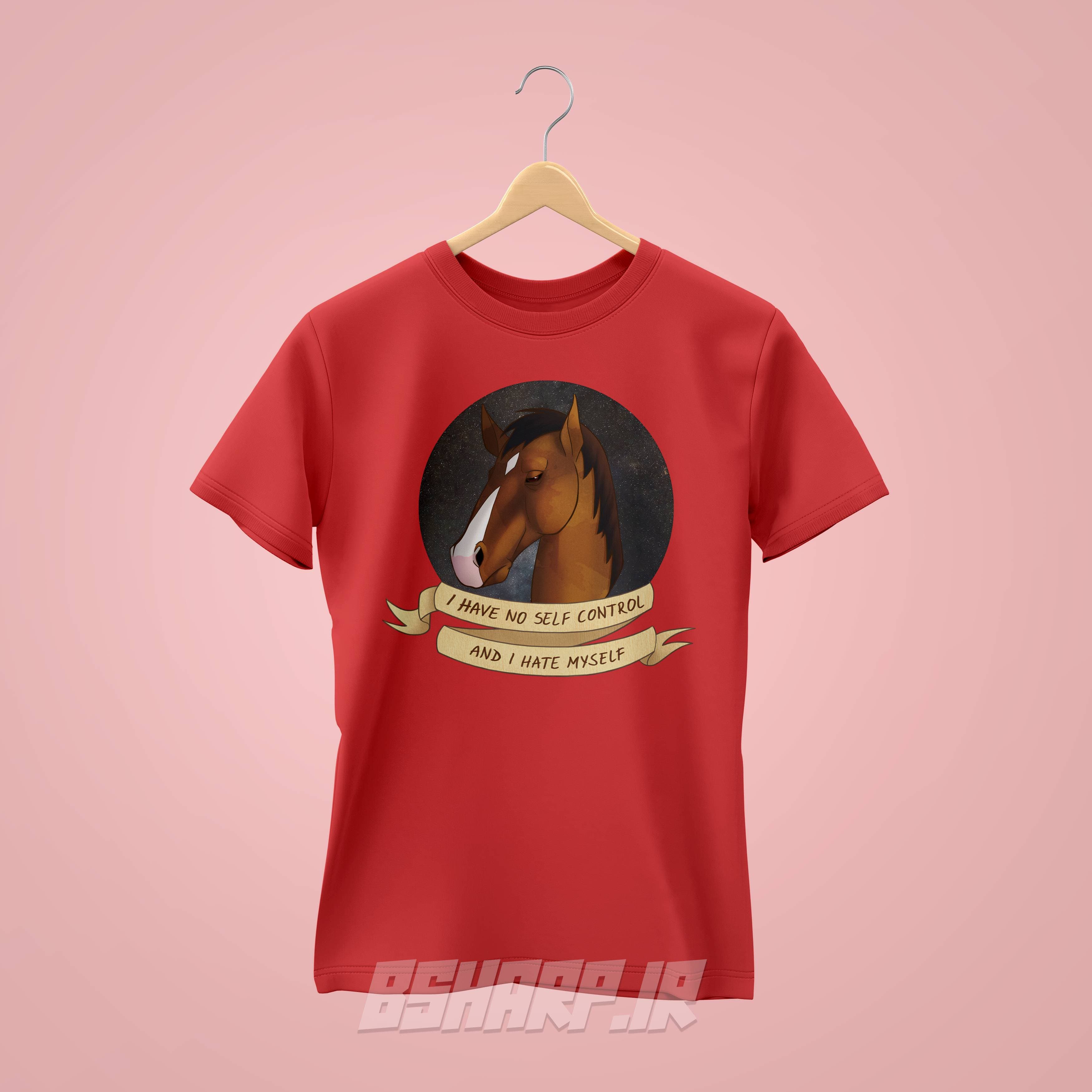 تیشرت Bojack Horseman طرح I Have No Self Control — تصویر ۳