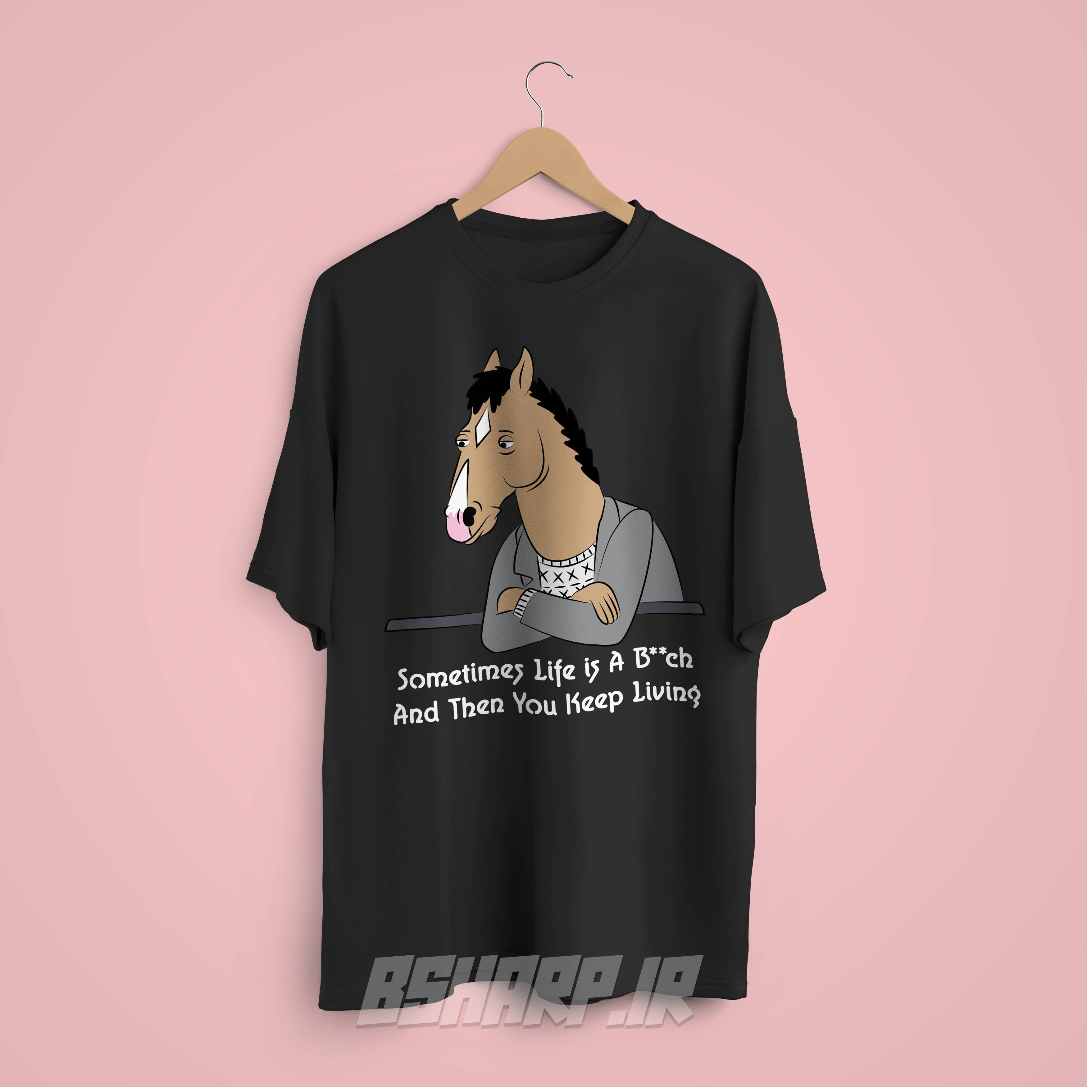 تیشرت Bojack Horseman طرح You Keep Living — تصویر ۸