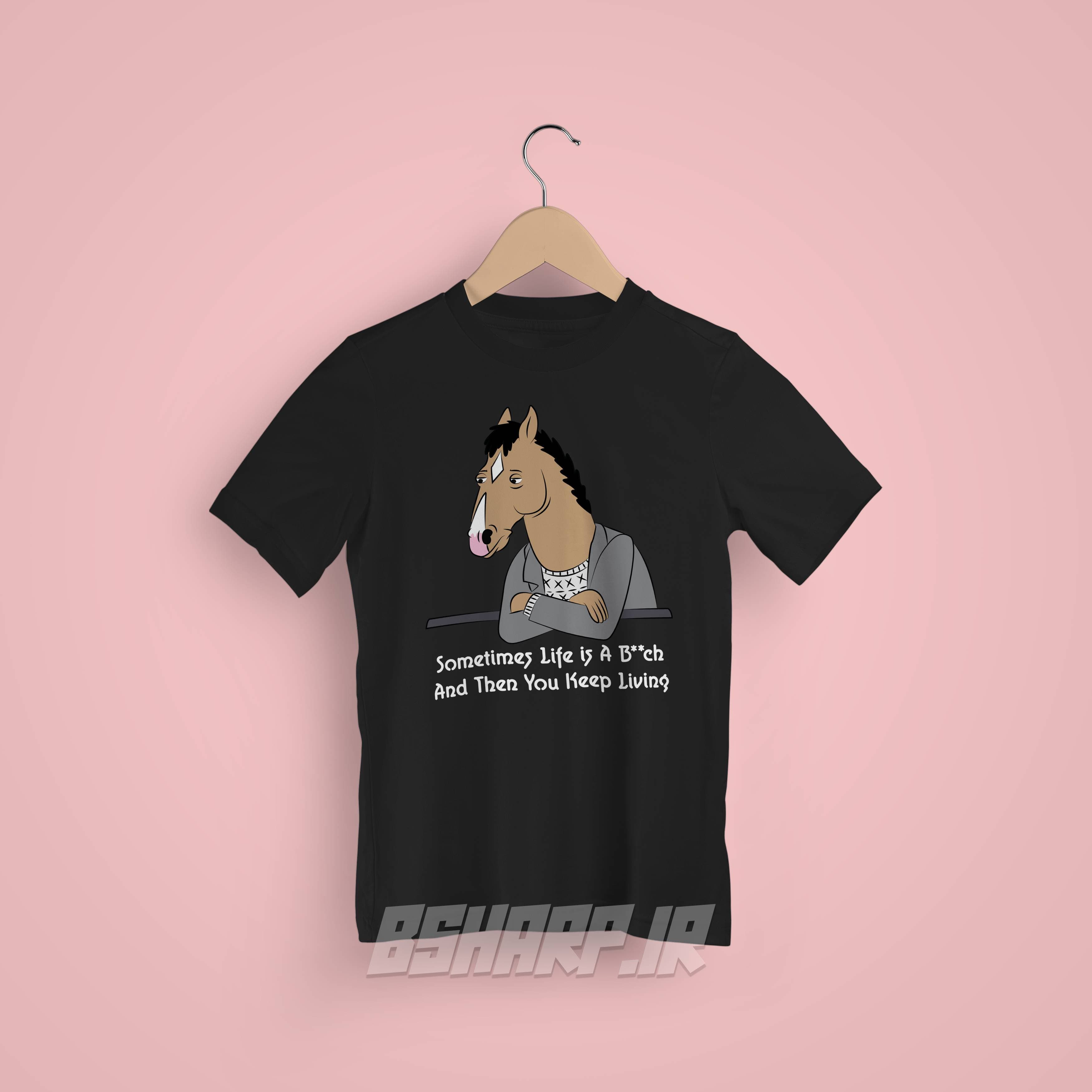 تیشرت Bojack Horseman طرح You Keep Living — تصویر ۶