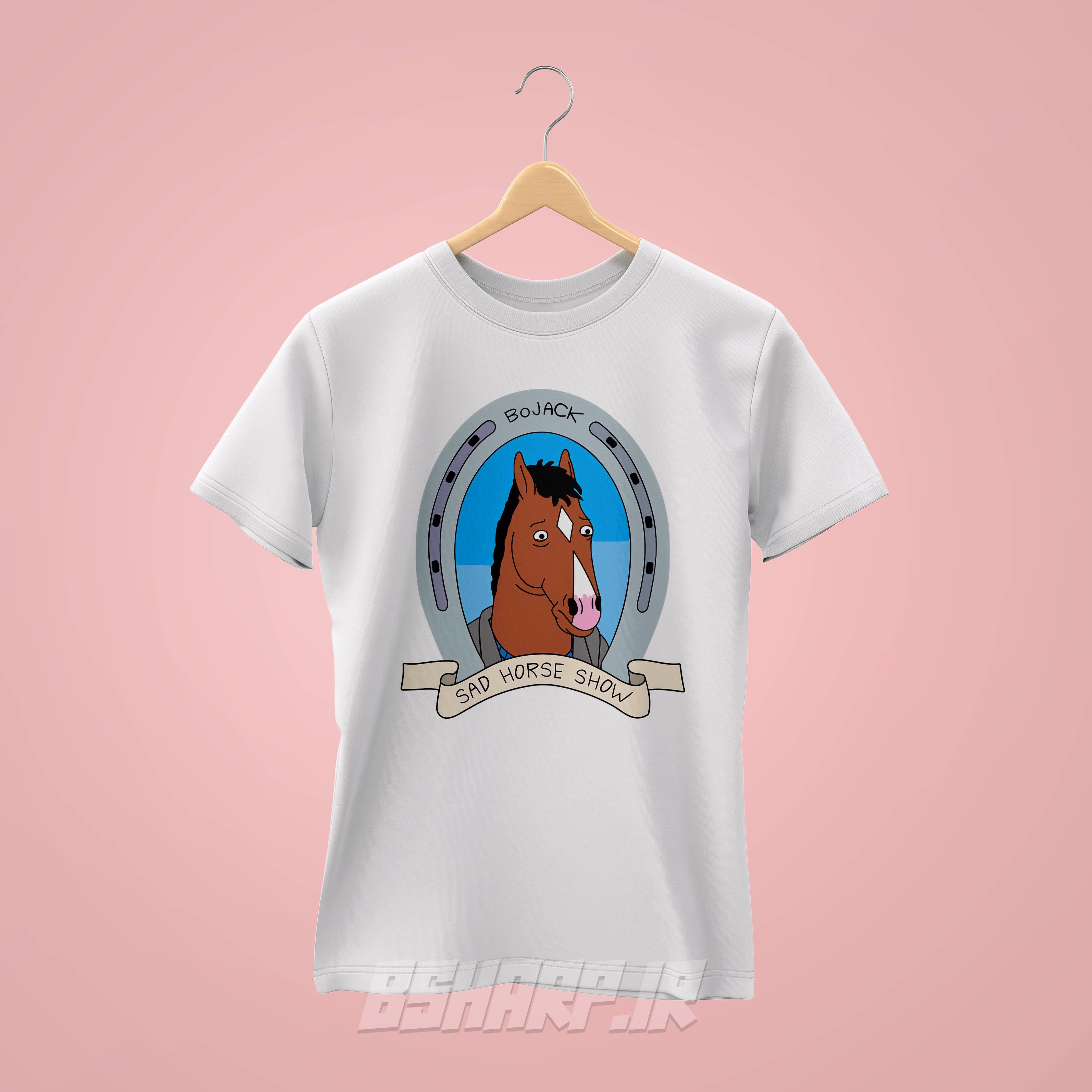 تیشرت Bojack Horseman طرح Sad Horse Show — تصویر ۲