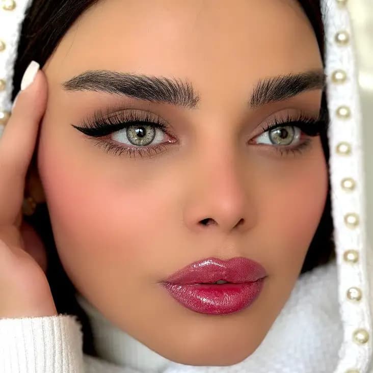 لنز یونیک نچرال گری طوسی سبز دوردار — تصویر ۳