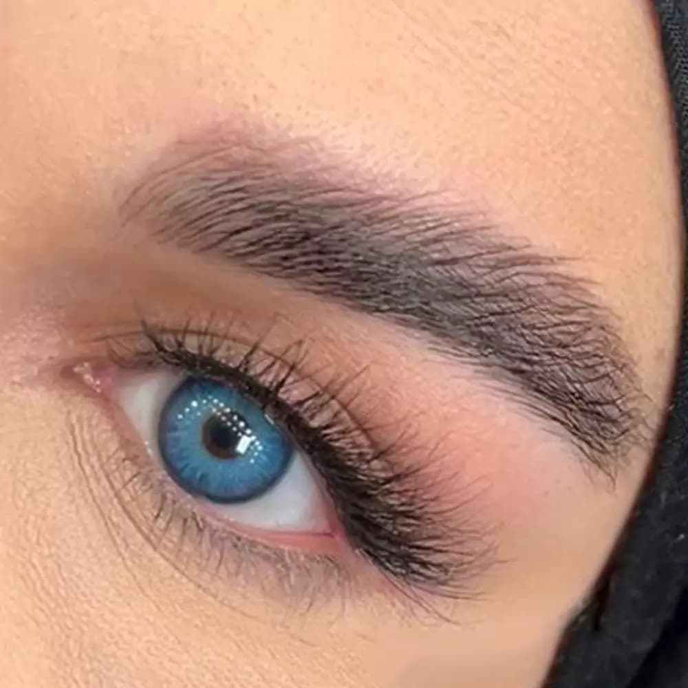لنز اپرا دیو مالاگا آبی دور دار — تصویر ۵