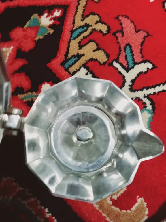 قهوه جوش موکا مدل Coffettiera 3 Cups(نقره ای)- کد:M24209 — تصویر ۳