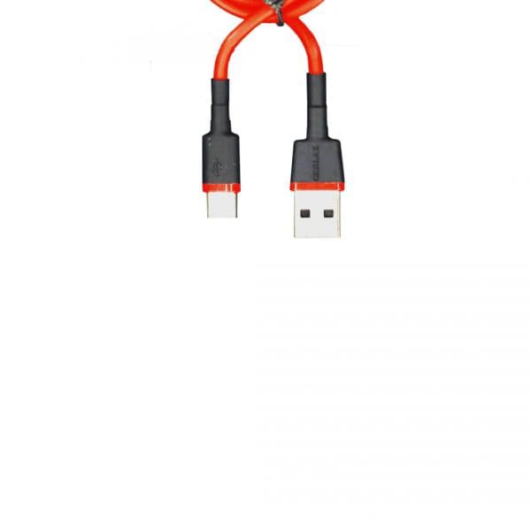 کابل تبدیل USB به USB-C جرلکس مدل GD-12 طول 1 متر- کد:M24206 — تصویر ۲
