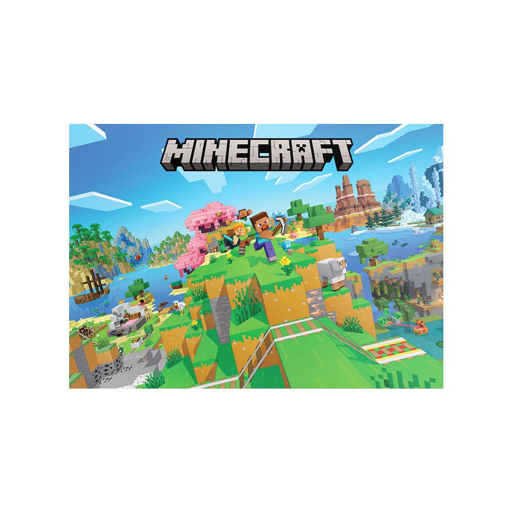 متال پوستر پیکد طرح بازی ماینکرفت MINECRAFT کد PCD-MB1454
