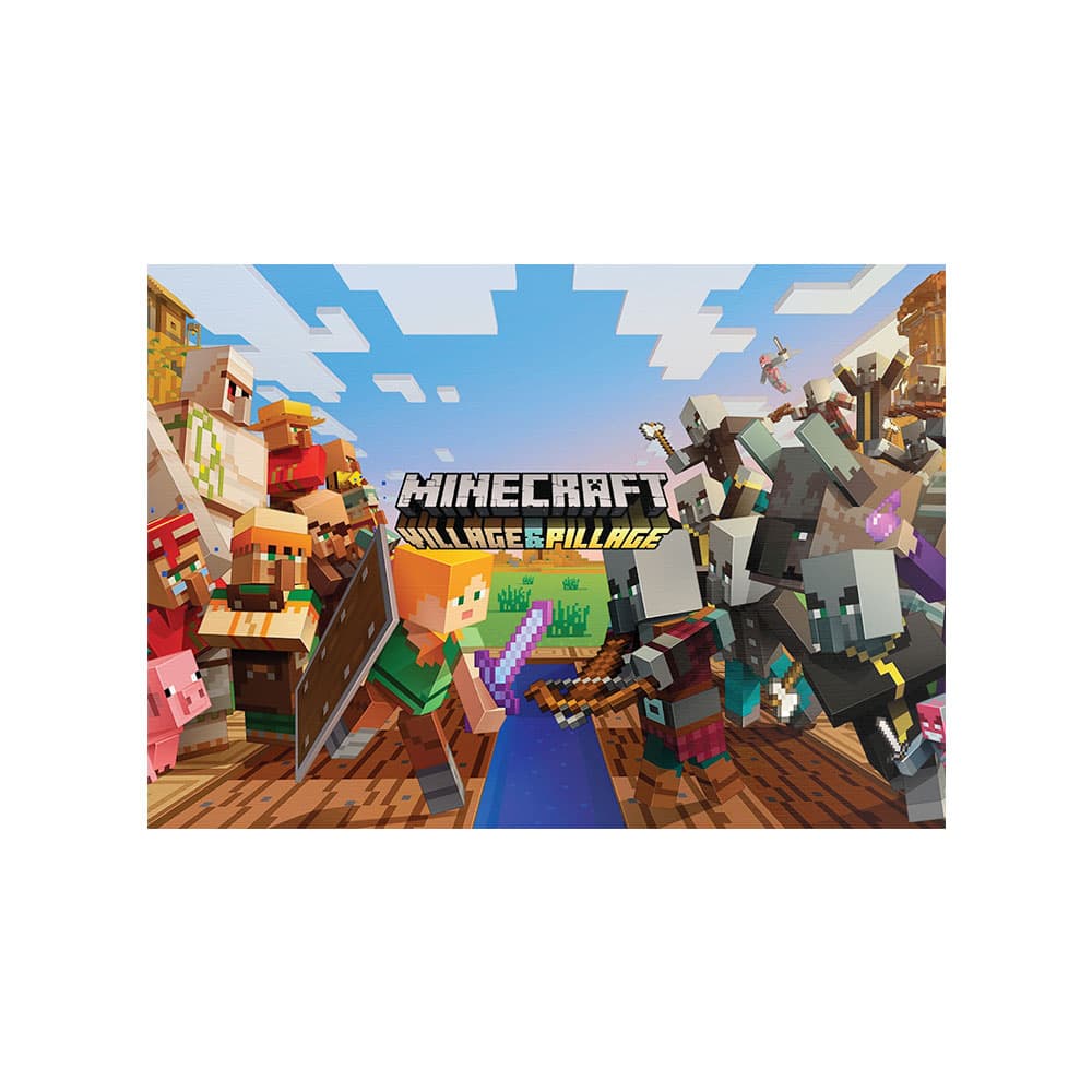 متال پوستر پیکد طرح بازی ماینکرفت MINECRAFT کد PCD-MB1453