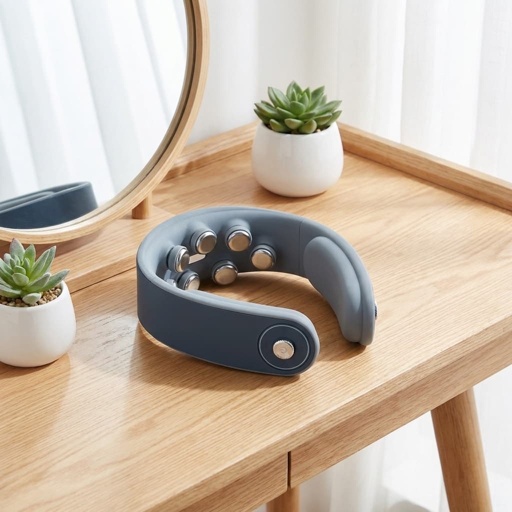 ماساژور برقی گردن بمیدی مدل MP3 با ماساژ حرکتی و لرزشی — تصویر ۳
