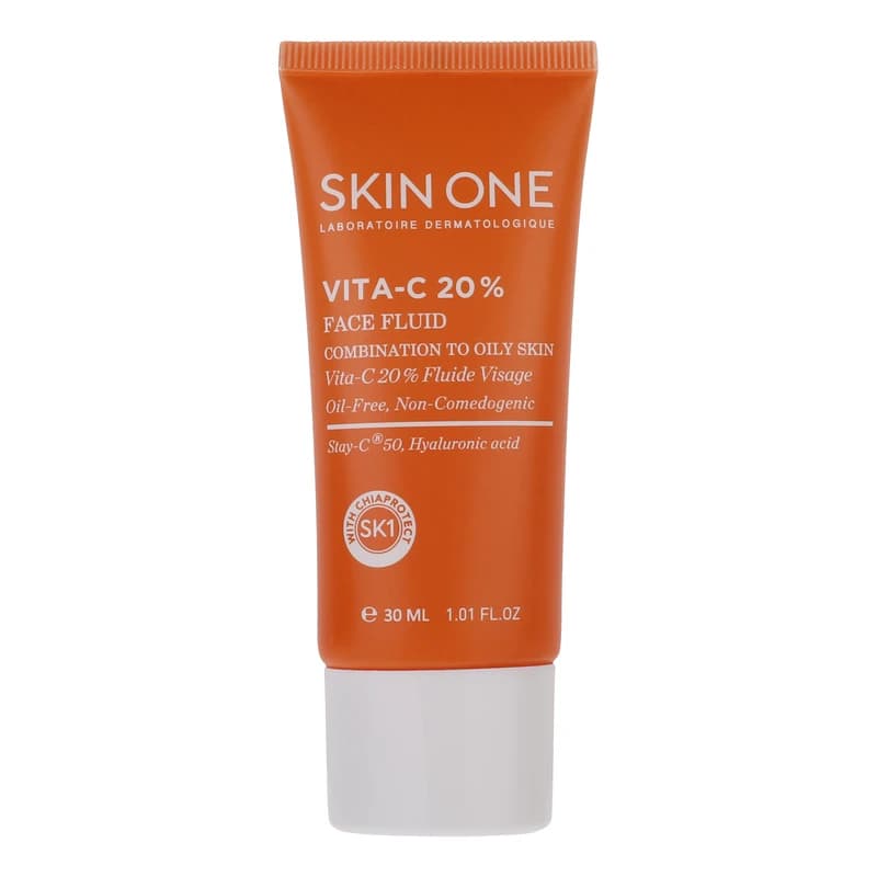 فلوئیدنرم کننده صورت اسکین وان مدل Vita-c 20% حجم 30 میلی لیتر — تصویر ۳