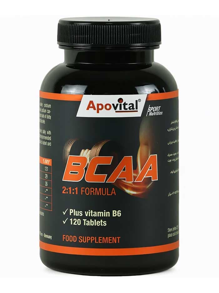 قرص BCAA آپوویتال ۱۲۰ عددی