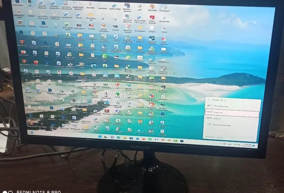 مانیتور سامسونگ مدل LS19F355HN سایز 19 اینچ استوک — تصویر ۲