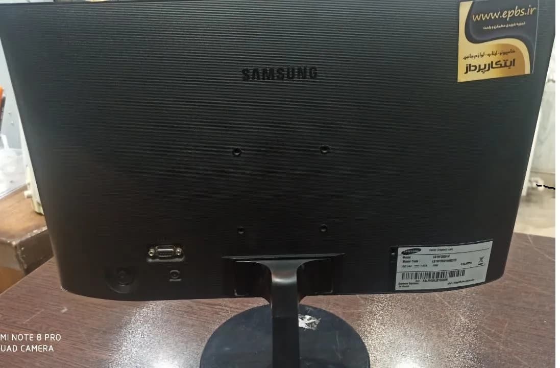 مانیتور سامسونگ مدل LS19F355HN سایز 19 اینچ استوک — تصویر ۳