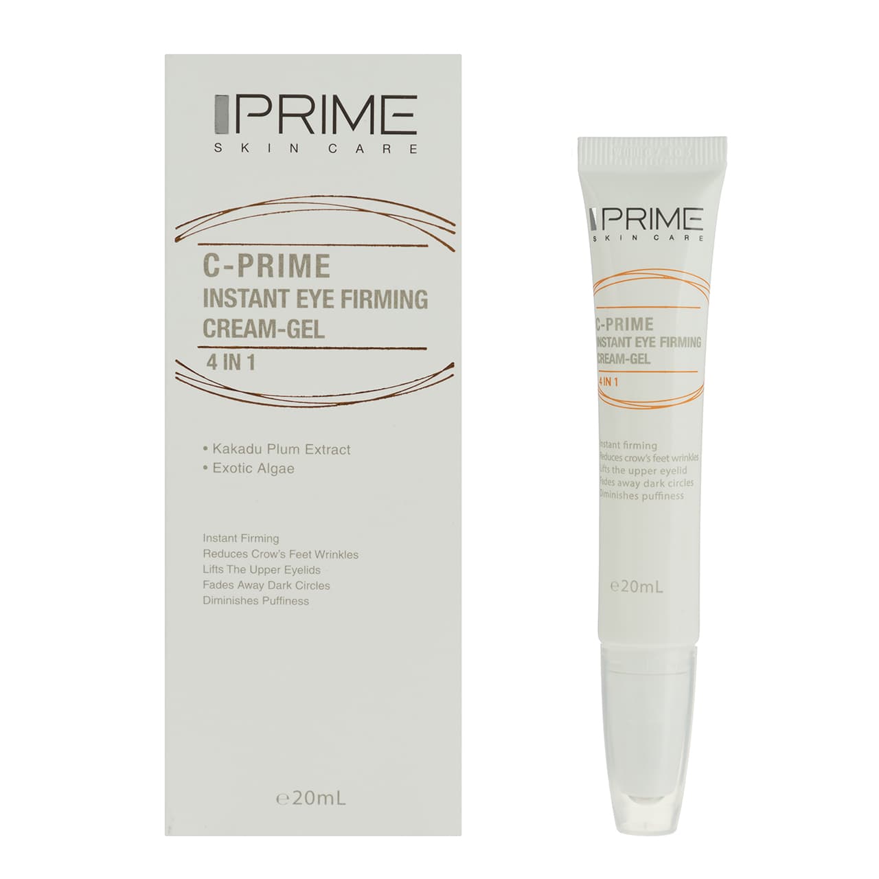 مراقبت پوست ژل کرم سفت کننده دور چشم پریم مدل C-Prime 4in1