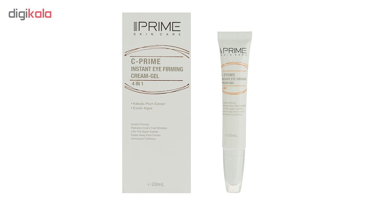 مراقبت پوست ژل کرم سفت کننده دور چشم پریم مدل C-Prime 4in1 — تصویر ۲