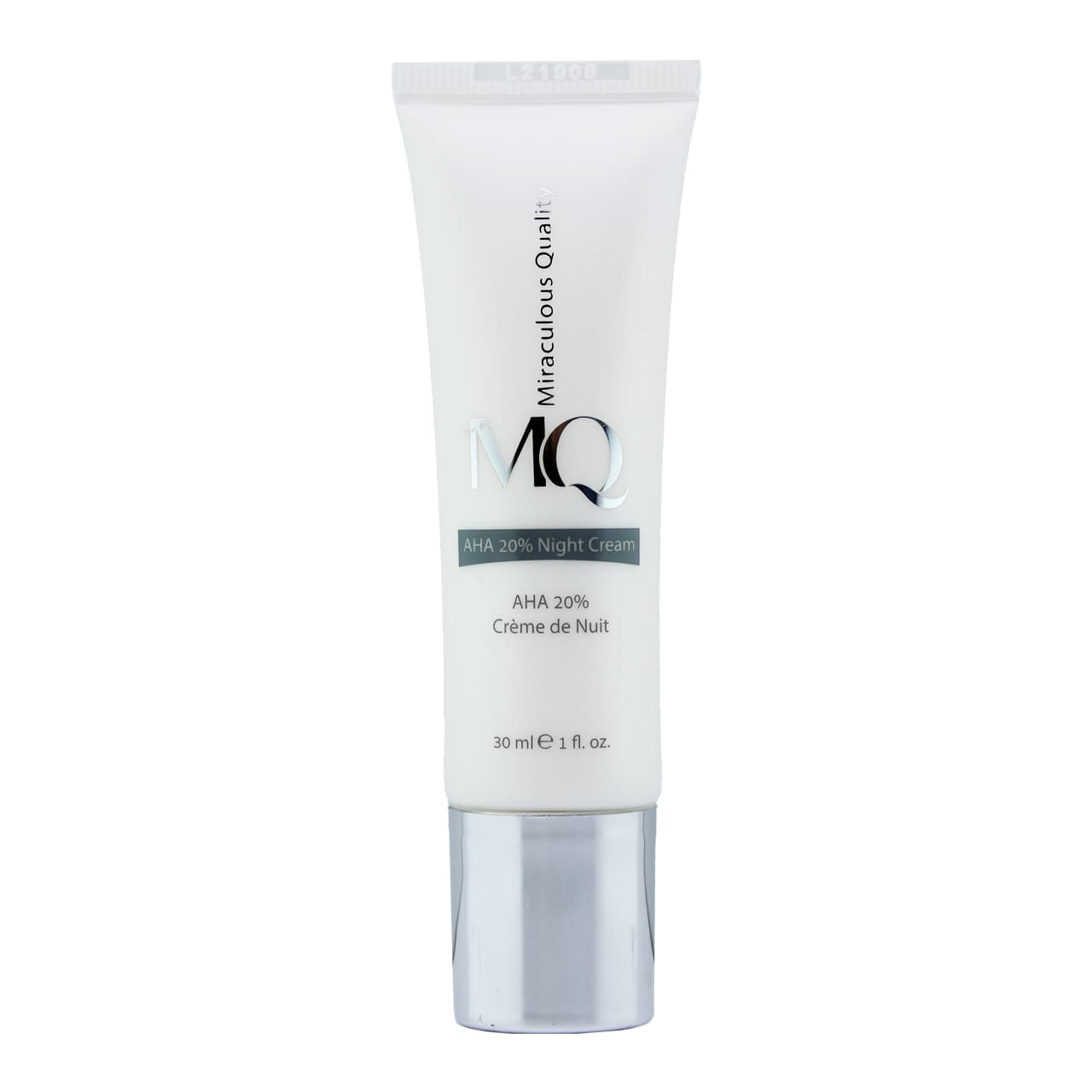 مراقبت پوست کرم لایه بردار ام کیو مدل AHA 20% NIGHT CREAM حجم 30 میلی لیتر