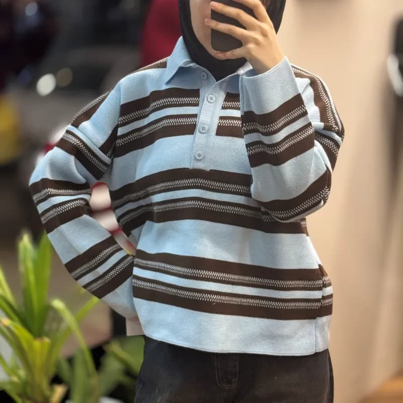 بولیز بافت چهار دکمه_3034 — تصویر ۸
